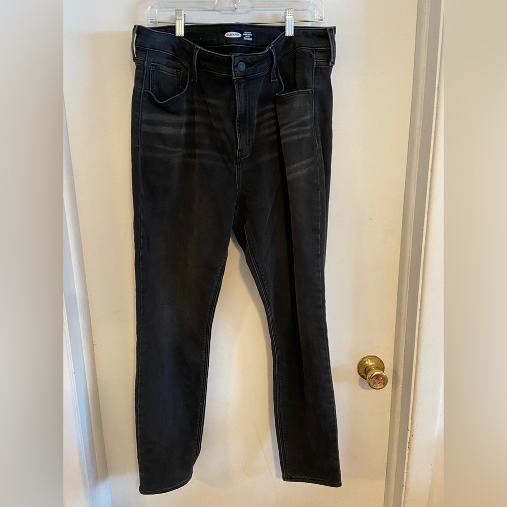 Old Navy Women's Dark Gray Skinny Jeans